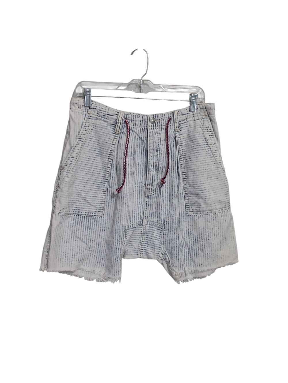 Free People We The Free Easy Rider Harem Shorts S Boho Acid Stripe
